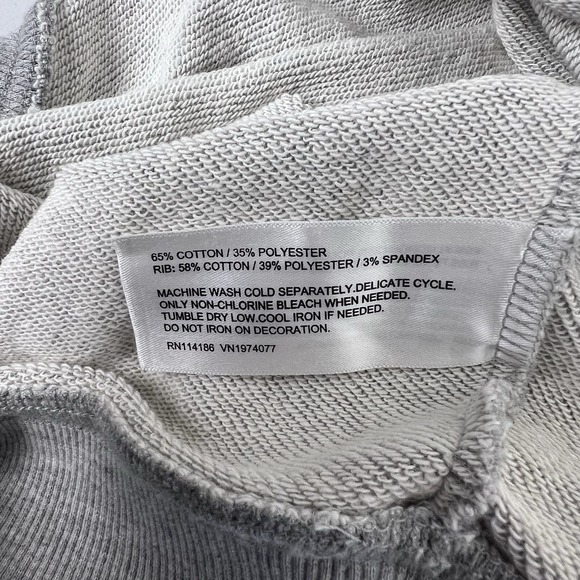 Prince Pickleball Womens Cropped 1/4 Zip Pullover Sweatshirt Gray Size Small NWT - Picture 7 of 8